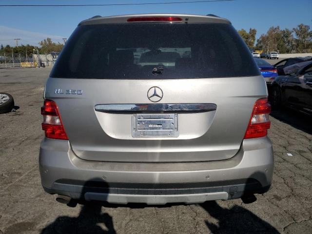 4JGBB86E86A064337 - 2006 MERCEDES-BENZ ML 350 SILVER photo 6