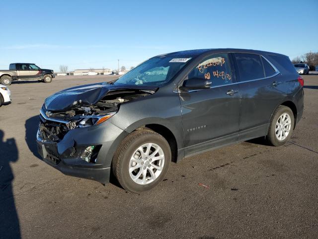 3GNAXJEV4JS505356 - 2018 CHEVROLET EQUINOX LT GRAY photo 1