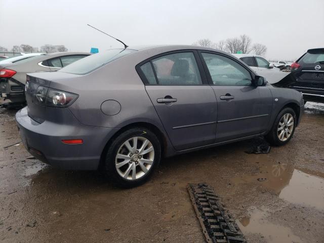 JM1BK12F671757046 - 2007 MAZDA 3 I GRAY photo 3