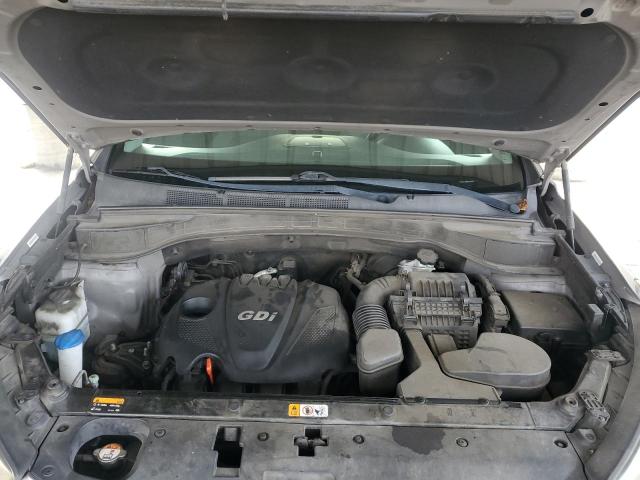5XYZT3LB4FG272437 - 2015 HYUNDAI SANTA FE S SILVER photo 11