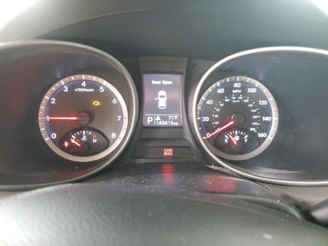 5XYZT3LB4FG272437 - 2015 HYUNDAI SANTA FE S SILVER photo 9