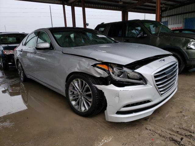 KMHGN4JE8FU064821 - 2015 HYUNDAI GENESIS 3.8L SILVER photo 4