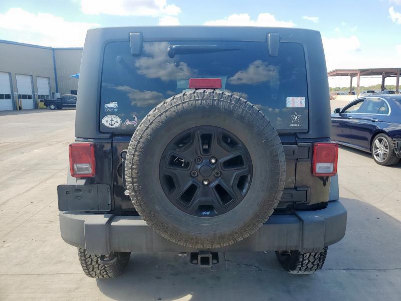 1C4HJWDGXEL174853 - 2014 JEEP WRANGLER U SPORT Սև լուսանկար 6