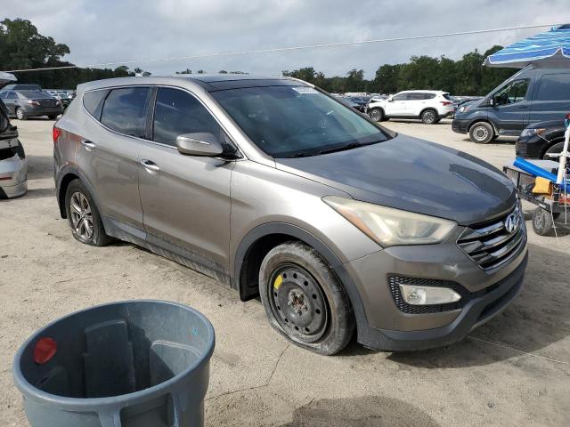 5XYZU3LBXDG088632 - 2013 HYUNDAI SANTA FE S GRAY photo 4