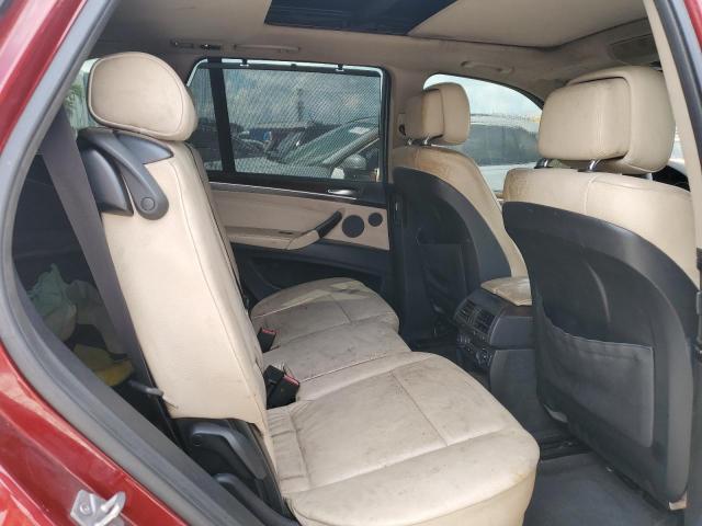 5UXZV8C50CL422589 - 2012 BMW X5 XDRIVE50I 勃艮第红 照片 10