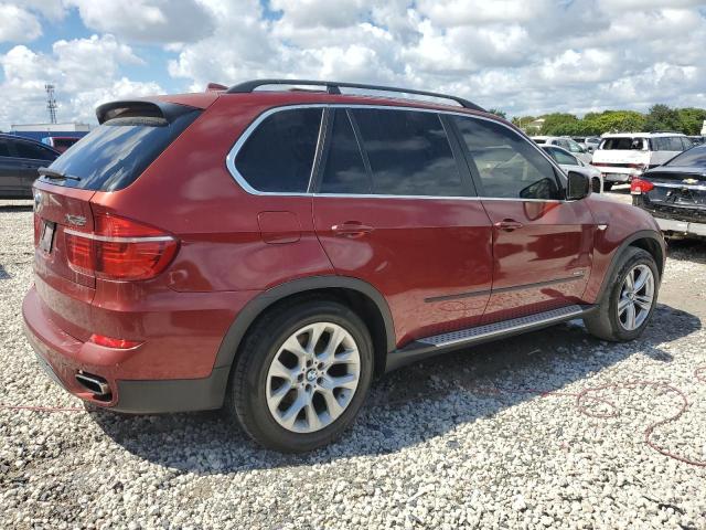 5UXZV8C50CL422589 - 2012 BMW X5 XDRIVE50I 勃艮第红 照片 3
