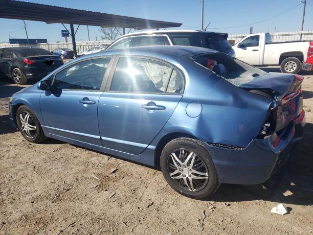 19XFA1F50AE076732 - 2010 HONDA CIVIC LX BLUE photo 2