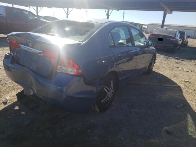 19XFA1F50AE076732 - 2010 HONDA CIVIC LX BLUE photo 3