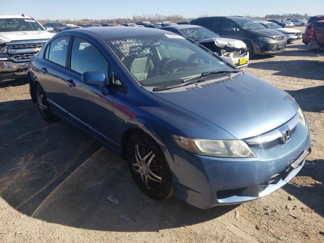 19XFA1F50AE076732 - 2010 HONDA CIVIC LX BLUE photo 4