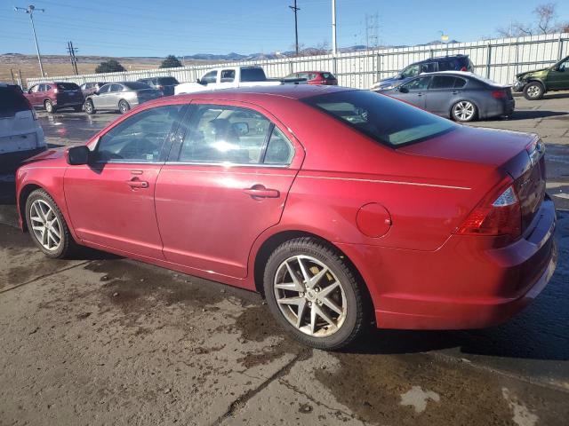 3FAHP0JAXBR210300 - 2011 FORD FUSION SEL RED photo 2