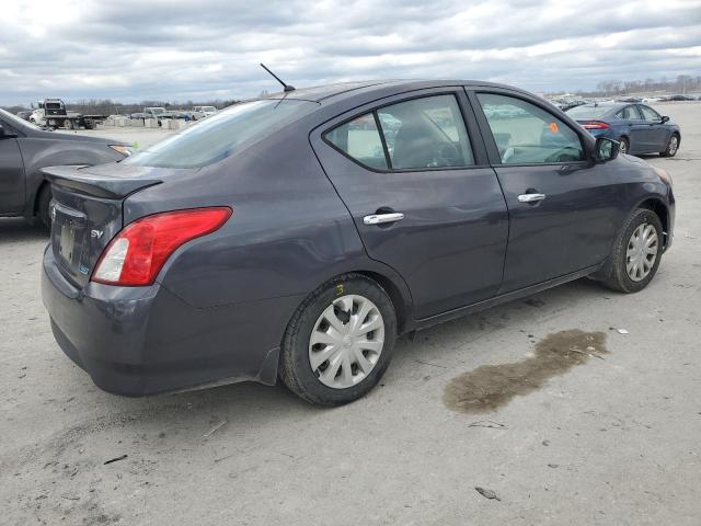 3N1CN7APXFL957947 - 2015 NISSAN VERSA S GRAY photo 3