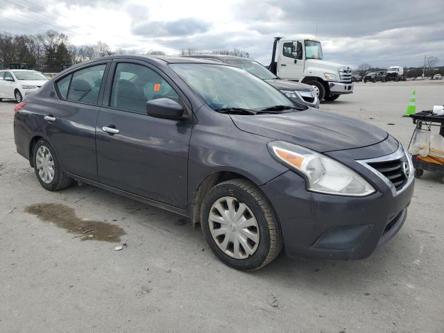 3N1CN7APXFL957947 - 2015 NISSAN VERSA S GRAY photo 4