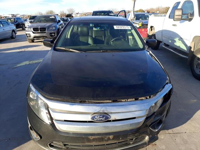 3FAHP0JA4CR316310 - 2012 FORD FUSION SEL BLACK photo 5