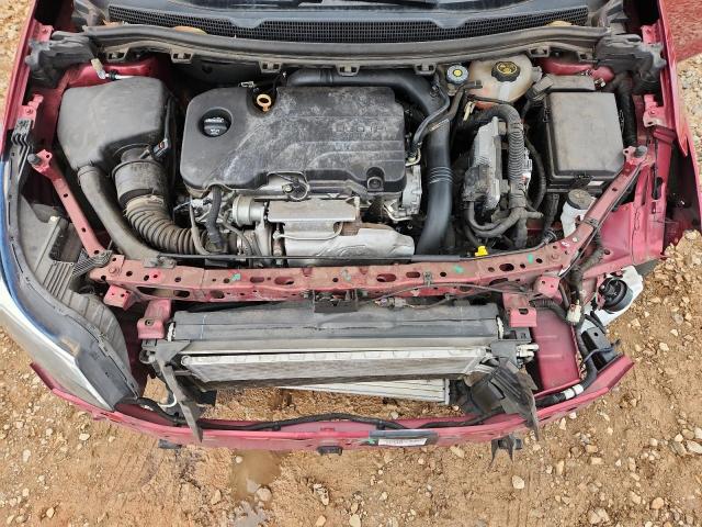 1G1BE5SMXJ7242724 - 2018 CHEVROLET CRUZE LT Қызыл фото 11