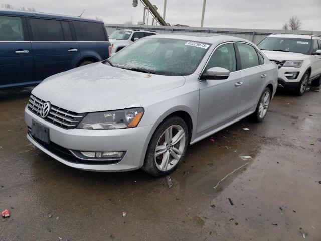 1VWCN7A34DC024254 - 2013 VOLKSWAGEN PASSAT SEL SILVER photo 1