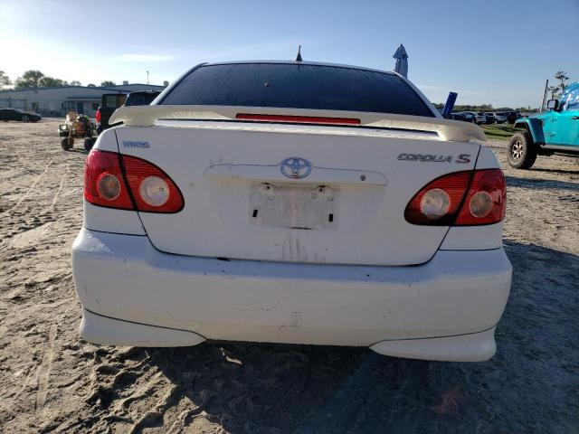 2T1BR32E27C732882 - 2007 TOYOTA COROLLA CE WHITE photo 6