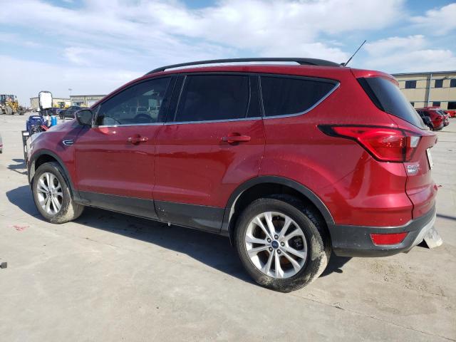 1FMCU0HD7KUC25807 - 2019 FORD ESCAPE SEL RED photo 2