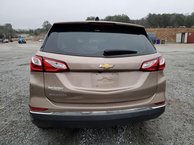 2GNAXHEV8J6195851 - 2018 CHEVROLET EQUINOX LS TAN photo 6