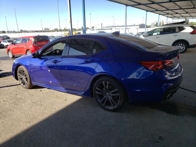 19UUB2F6XJA000720 - 2018 ACURA TLX TECH+A Կապույտ լուսանկար 2