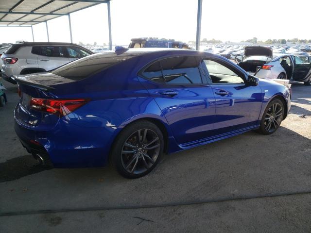 19UUB2F6XJA000720 - 2018 ACURA TLX TECH+A Կապույտ լուսանկար 3