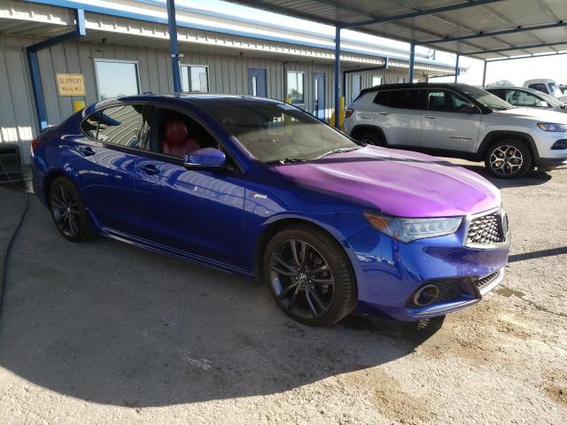 19UUB2F6XJA000720 - 2018 ACURA TLX TECH+A Կապույտ լուսանկար 4