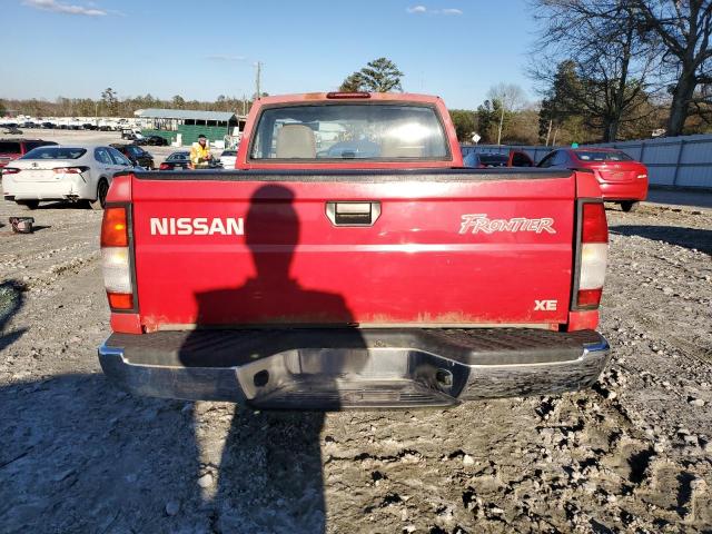 1N6DD21S6WC331218 - 1998 NISSAN FRONTIER XE RED photo 6