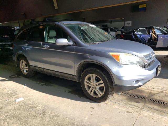 5J6RE4H79AL081589 - 2010 HONDA CR-V EXL SILVER photo 4