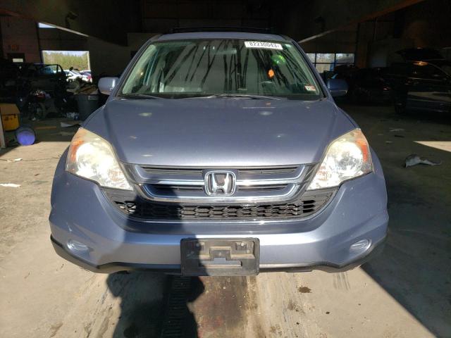 5J6RE4H79AL081589 - 2010 HONDA CR-V EXL SILVER photo 5