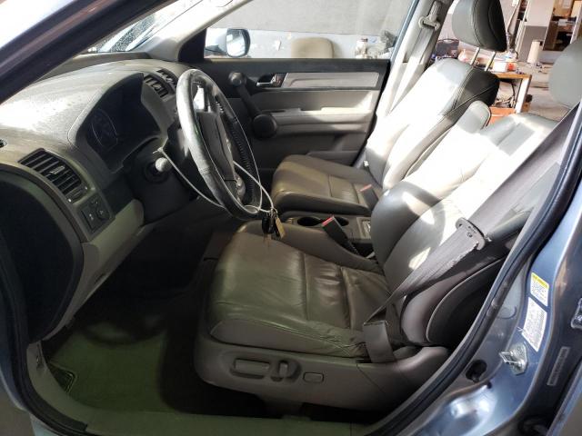 5J6RE4H79AL081589 - 2010 HONDA CR-V EXL SILVER photo 7