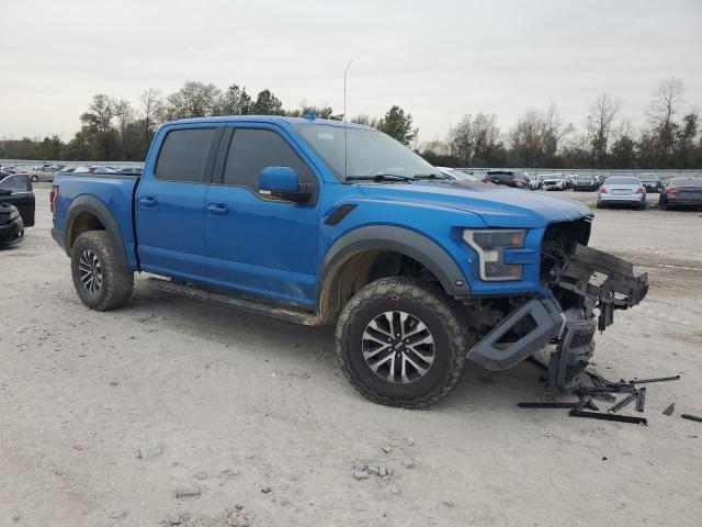 1FTFW1RG9LFA62173 - 2020 FORD F150 RAPTOR BLUE photo 4