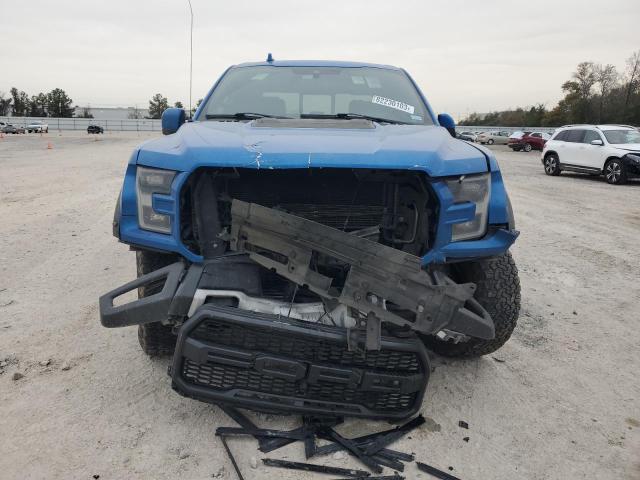 1FTFW1RG9LFA62173 - 2020 FORD F150 RAPTOR BLUE photo 5