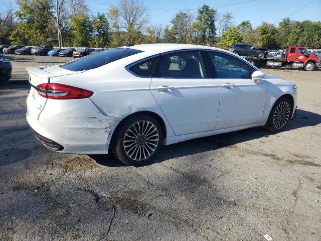 3FA6P0H91HR167221 - 2017 FORD FUSION SE WHITE photo 3