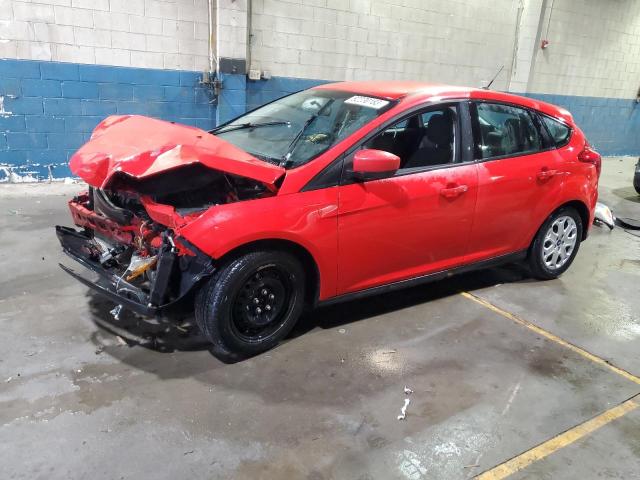1FAHP3K22CL189872 - 2012 FORD FOCUS SE RED photo 1