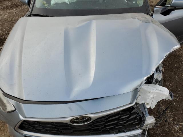 5TDGZRBH1LS052265 - 2020 TOYOTA HIGHLANDER XLE BLUE photo 11