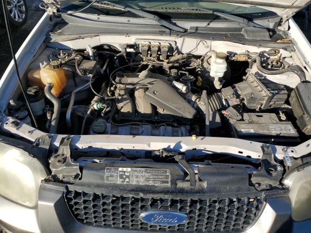 1FMYU03156KA79038 - 2006 FORD ESCAPE XLT WHITE photo 11