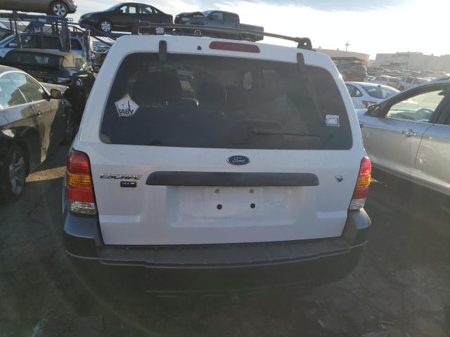 1FMYU03156KA79038 - 2006 FORD ESCAPE XLT WHITE photo 6