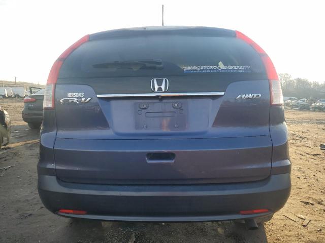 5J6RM4H79EL062761 - 2014 HONDA CR-V EXL GRAY photo 6