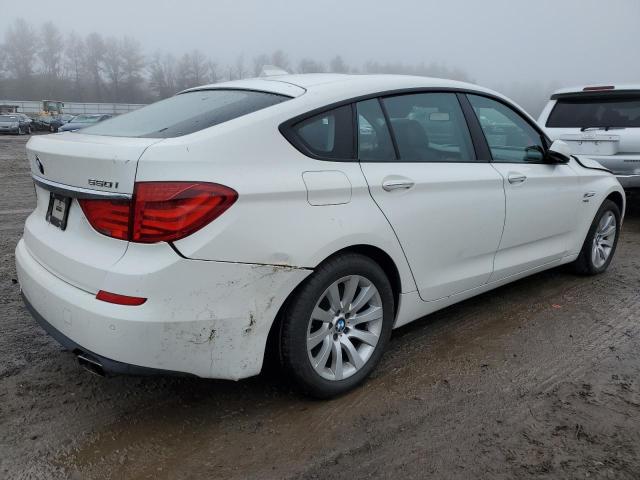 WBASP4C57AC341220 - 2010 BMW 550 XIGT WHITE photo 3