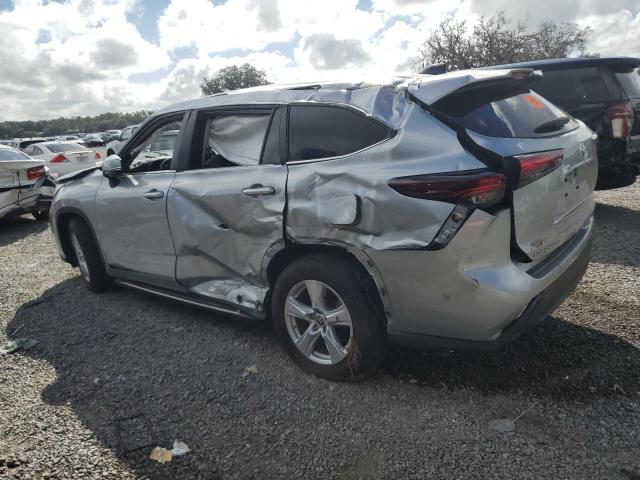 5TDKDRAH7RS051155 - 2024 TOYOTA HIGHLANDER LE ვერცხლისფერი ფოტო 2