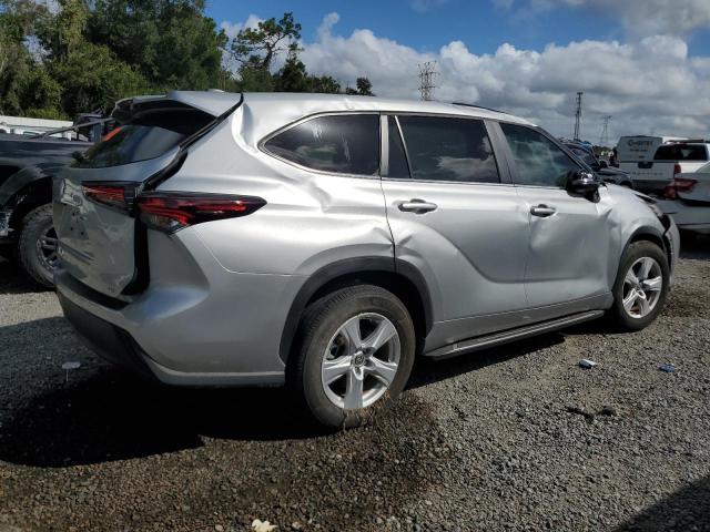 5TDKDRAH7RS051155 - 2024 TOYOTA HIGHLANDER LE ვერცხლისფერი ფოტო 3