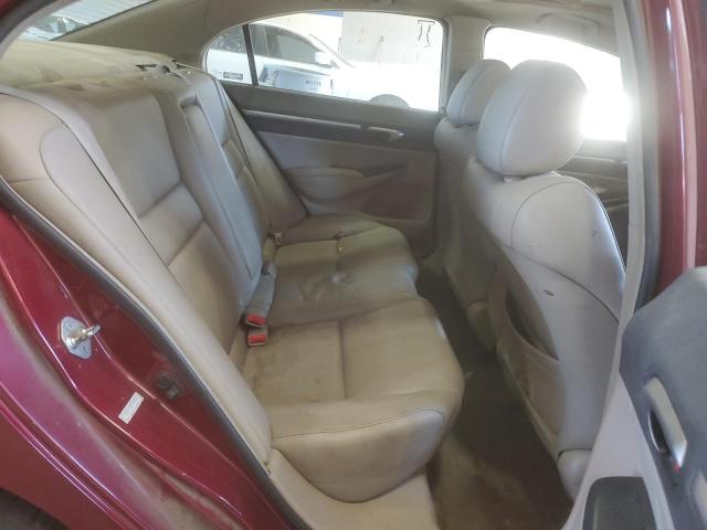 2HGFA16919H517448 - 2009 HONDA CIVIC EXL BURGUNDY photo 10