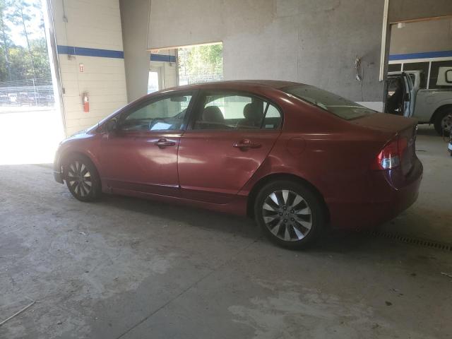 2HGFA16919H517448 - 2009 HONDA CIVIC EXL BURGUNDY photo 2