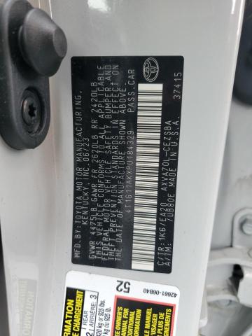 4T1G11AKXPU184329 - 2023 TOYOTA CAMRY SE NIGHT SHADE GRAY photo 12