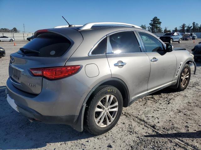 JNRAS18W19M155658 - 2009 INFINITI FX35 GRAY photo 3