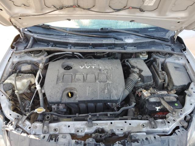 1NXBU40E29Z050352 - 2009 TOYOTA COROLLA BASE Сріблястий фото 11