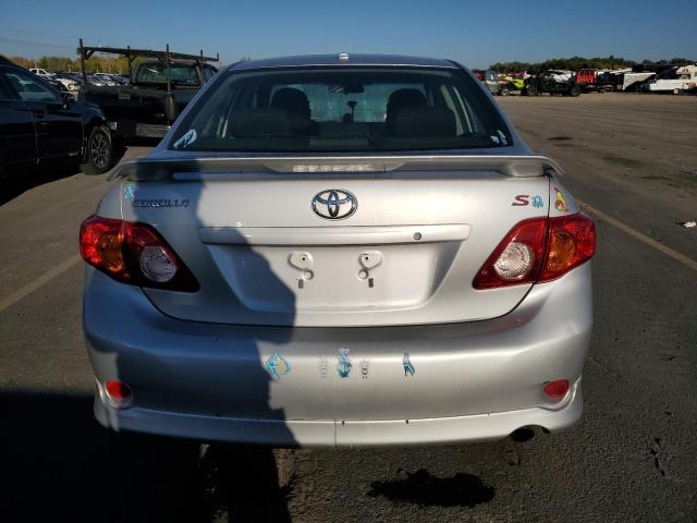 1NXBU40E29Z050352 - 2009 TOYOTA COROLLA BASE Сріблястий фото 6
