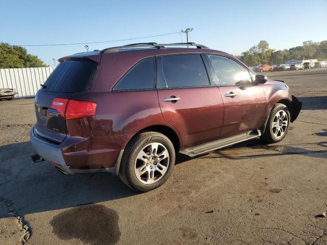 2HNYD28429H518706 - 2009 ACURA MDX TECHNOLOGY მუქწითელი ფოტო 3