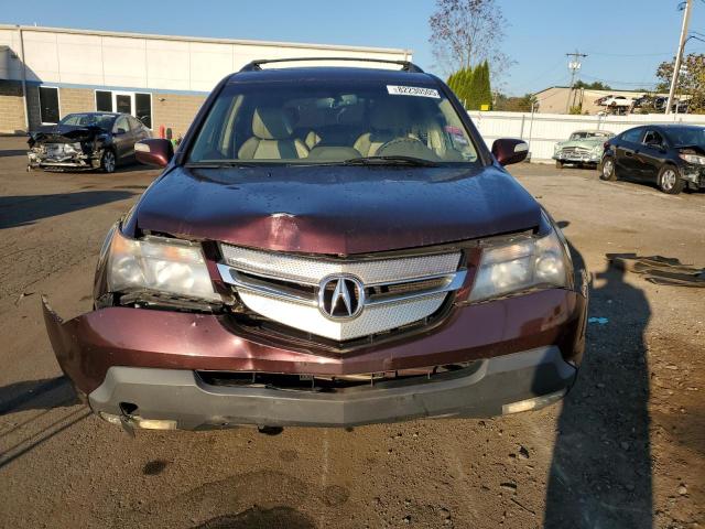 2HNYD28429H518706 - 2009 ACURA MDX TECHNOLOGY მუქწითელი ფოტო 5