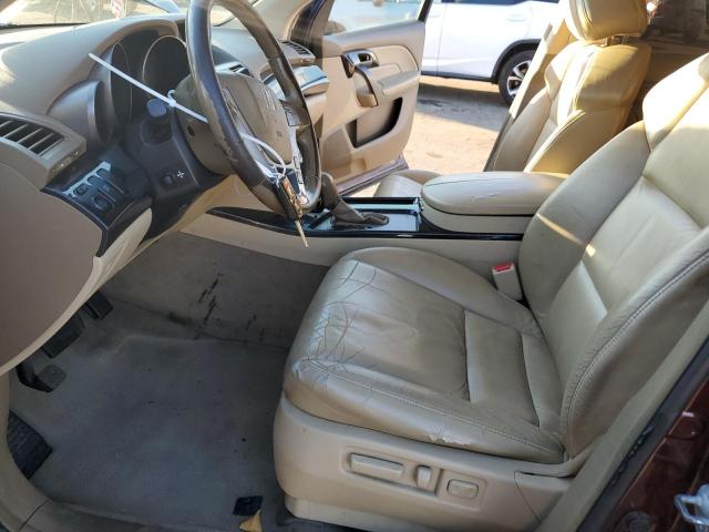 2HNYD28429H518706 - 2009 ACURA MDX TECHNOLOGY მუქწითელი ფოტო 7