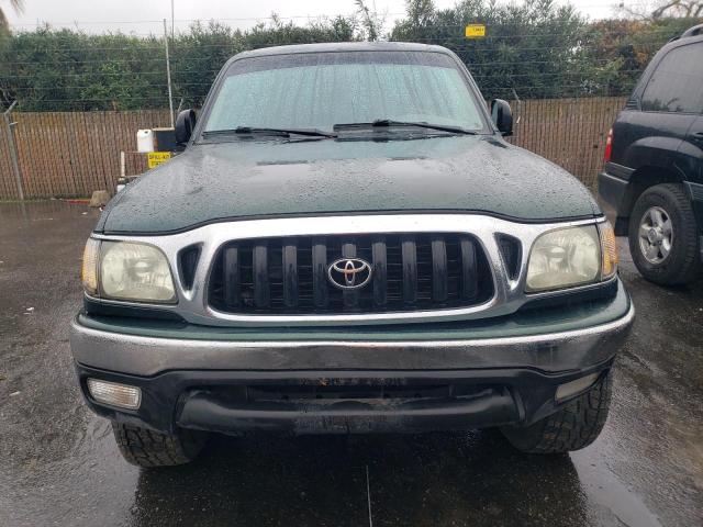 5TEGN92N51Z779278 - 2001 TOYOTA TACOMA DOUBLE CAB PRERUNNER GREEN photo 5